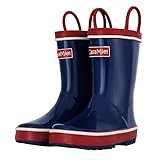 CasaMiel Toddler Rain Boots for Kids Unisex Kids