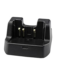 AbcGoodefg 2 Way Radio Charger Dock Cargador de escritorio rápido para Yaesu Vertex Standard