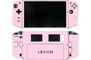 Full Protective Skin Decal Stickers Cover for Legion GO Gaming Protector Accessories Solid Color (Light Pink)