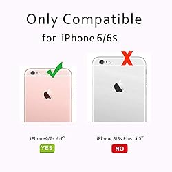 GUAGUA Compatible with iPhone 6s Case iPhone 6 Case