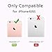 BENTOBEN iPhone 6 Case, iPhone 6S Case, Glitter 2 in 1 Slim Dual Layer Hybrid Hard Cover Sparkly Shiny Soft Rubber Rugged Shockproof Protective Phone Case for iPhone 6/iPhone 6S (4.7 inch), Rose Gold