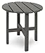 Trex Outdoor Furniture Cape Cod Round 18-Inch Side Table, Stepping Stone