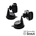 Scout Car Phone Holder for Cell Phone Car Mount iPhone 7/7 Plus 6s / 6s Plus, Samsung Galaxy S6 Edge Plus S5 S4, Note 5 4 3, Google Nexus 5 4, LG G4 (Black)