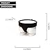 Sumo Eggs - Soft or Hard Boiled Egg Cup Holders (Set of 2) Sumo Design - Utensil Kitchen Decor by Peleg Design