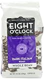 Eight O'Clock Coffee, Dark Italian Roast Whole Bean, 11.5-Ounce Bag (Pack of 4)