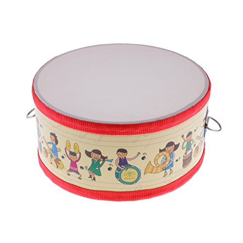 image for MonkeyJack Durable Polyester Snare Drum Hand Percussion Set for Kids M