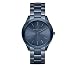 Michael Kors Women's Slim Runway Navy IP Three-Hand Watch