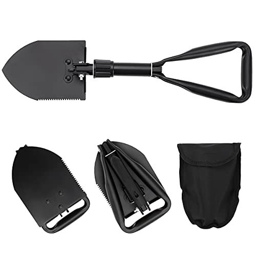 ThreeFolding Shovel, Military Shovel, Survival Equipment, Light