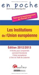 Les  institutions de l'Union européenne