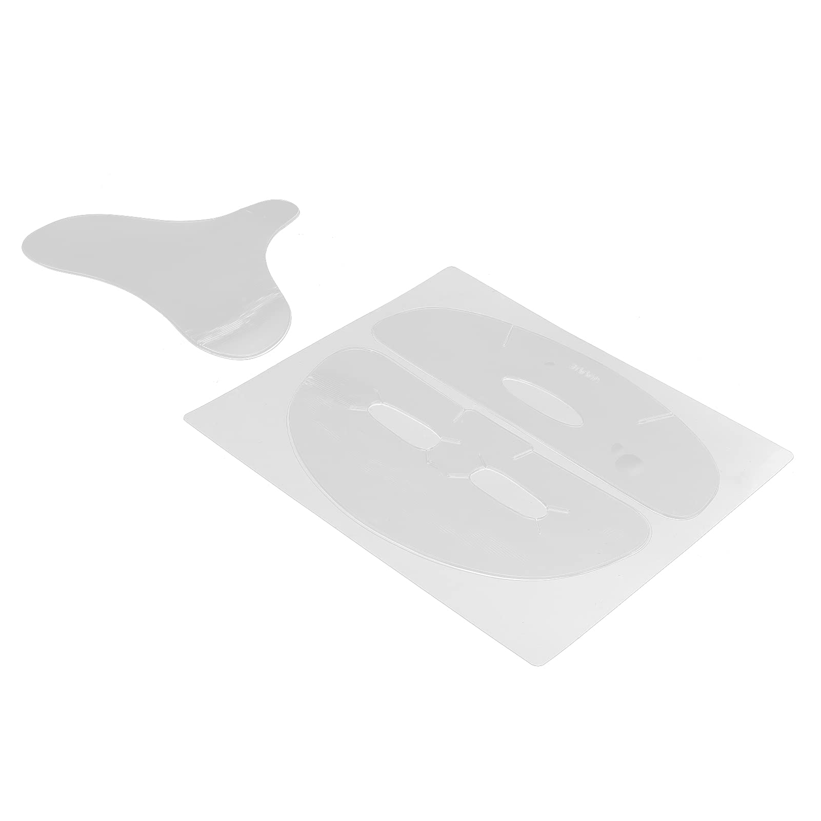 Face Wrinkle Patches,2 in 1 Facial Chest Pad Set Reusable Silicone Chest Wrinkle Pads Face Wrinkle Anti‑Wrinkle Patches While Sleeping Use