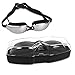 RIHACHAN Swim Goggles, Swimming Goggles Leak Free UV Protection Anti Fog, Swimming Glasses with Adjustable Shoulder Strap for Unisex Adult –Teenagers, with Swimming Caps, Nose Clips, Ear Plugs-2 pack