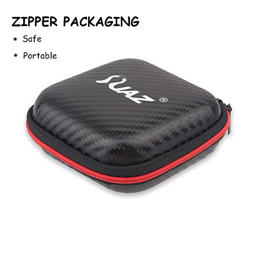 Guitar Picks Capo for 6 Strings Electric and Acoustic Guitars, Ukulele Banjo, Mandolin and Folk Guitars in Zipper Case (2 Pack)