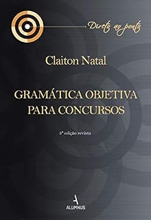 Livro Gramática objetiva para concursos 3ª edição revista