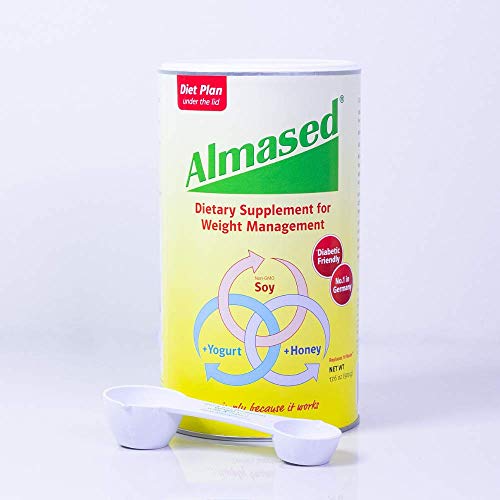 Almased LowGlycemic High Protein Powder Shake Meal Replacement for Weight Management NonGMO