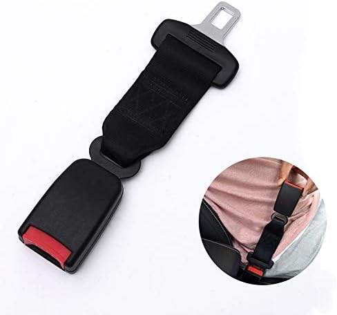 Aochol Seat Belt Extender, E-Mark Safety Certification Connector Socket for Obese Men Pregnant Women Child Safety Seats, Suitable for Most Cars (7/8'' Metal Tongue)