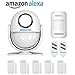 BIBENE WIFI Home Security Alarm System DIY KIT with Easy App, 2-in-1 PIR Main Panel,0-120dB, 3Modes for IOS Android Smartphone with Alexa Echo Control PIR Motion Sensor,Door/window Contact Sensor