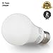 TORCHSTAR 15W Garage Door Opener LED Bulb, 100W Equivalent LED A19 Light Bulb, 1600lm Ultra-Bright, 5000K Daylight, Non-Dimmable, E26 Base, UL-Listed, Damp Location Rated