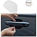 Younglingn 12 Pcs Universal Transparent Invisible Car Door Handle Scratches Protective Films Clear Side Sticker Scratches Car Door Protector Films