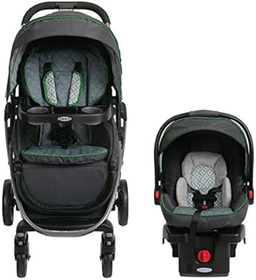 graco travel system green
