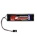 Tenergy NiMH Receiver Battery Pack with Hitec Connectors 9.6V 2000mAh High Capacity Futaba Battery Pack, Square NT8S600B Rechargeable Battery Pack for RC Receivers, Airplanes, and More primary