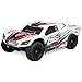 Losi Tenacity SCT Brushless 4WD RC Short Course Truck RTR with DX2E Transmitter with AVC (Battery and Charger Not Included), 1/10 Scale (White/Orange)