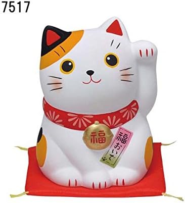 Auspicious figurines "Maneki Neko"Japanes Goods 7517 Left Hand