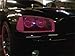 12 by 48 inches Self Adhesive Hot Pink Headlights, Tail Lights, Fog Lights, Sidemarkers Tint Vinyl Film