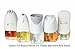 Scent Fill 100% Natural Peppermint Plug in Air Freshener, 4 Scented Oil Refills