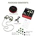 Mpow Flame Bluetooth Headphones Waterproof IPX7, Wireless Earbuds Sport, Richer Bass HiFi Stereo in-Ear Earphones w/Mic, Case, 7-9 Hrs Playback Noise Cancelling Headsets (Comfy & Fast Pairing)