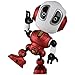 USA Toyz Toy Robots for Boys or Girls – Ditto Mini Talking Robots for Kids w/ Posable Body, LED Light Up Toys Interactive Voice Changer Robot Travel Toys (Fire Red)