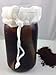 Cold Brew Coffee Bag - #1 Raw Food Nut Milk Bag and Cold Brew Coffee Maker - Food Strainer - Filter Bags - Fine Mesh Strainer - Mesh Filter - Sturdy and Reusable - Amazing Multi-purpose Kitchen Tool - Free Recipe E-book 12 Amazing Nut and Seed Milks