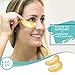 (16 Pairs) 24K Gold Under Eye Mask: Hydrating Collagen Undereye Gel Patches - Anti Wrinkle Moisturizing Eye Pads - Brightening Skin Care Treatment for Puffy Eyes, Dark Circles, Wrinkles, Eye Bags