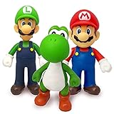 Hionwudo Mario Bros Action Figures 5 inch Yoshi