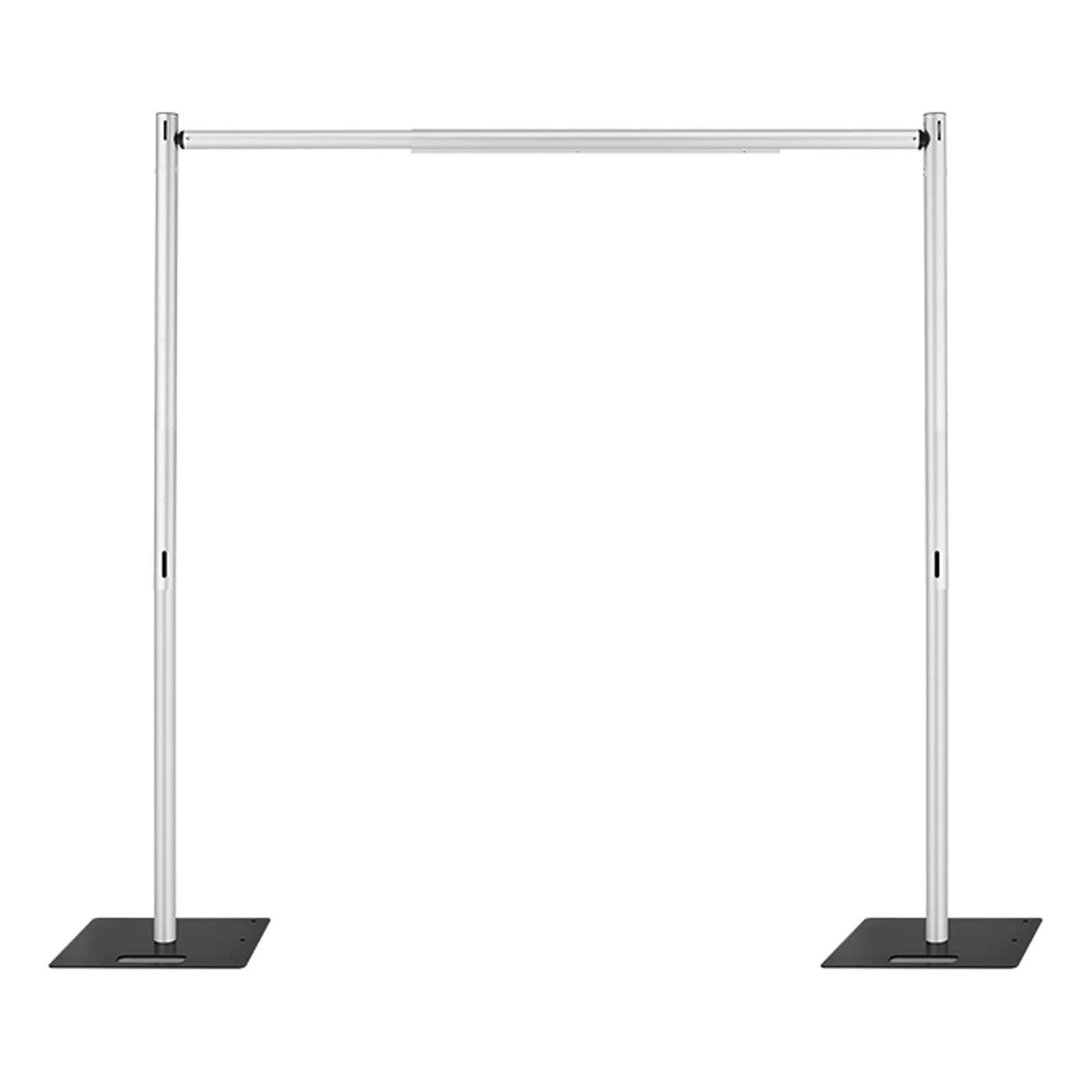 Pipe and Drape Backdrop Stand,8ft x 10ft Backdrop Stand, Adjustable Metal Heavy Duty Wedding Background for Parties Birthday Party Baby Shower Wedding Decorations