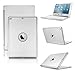 KVAGO iPad Keyboard Case Compatible with iPad 9.7 inch 2018/2017 F8S Hard Shell Case with 7 Colors Back-lit Wireless Keyboard for iPad 6th Gen,5th Gen -Silver