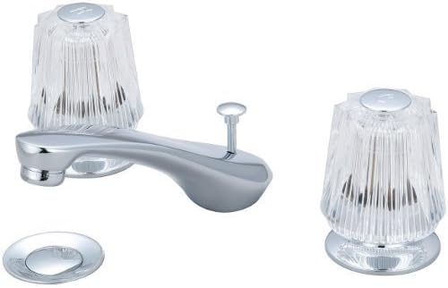 Olympia Faucets L-7022 Two Handle Lavatory Widespread Faucet, Chrome Finish by Olympia Faucets