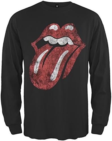 Rolling Stones - Distressed Tongue Long Sleeve - X-Large