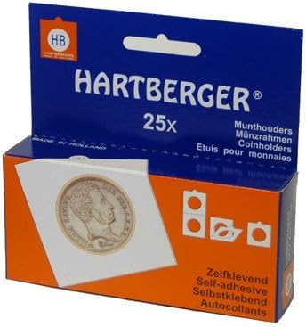 Safe Albums Harteberger Self Adhesive Coin Holder - Size 30 mm