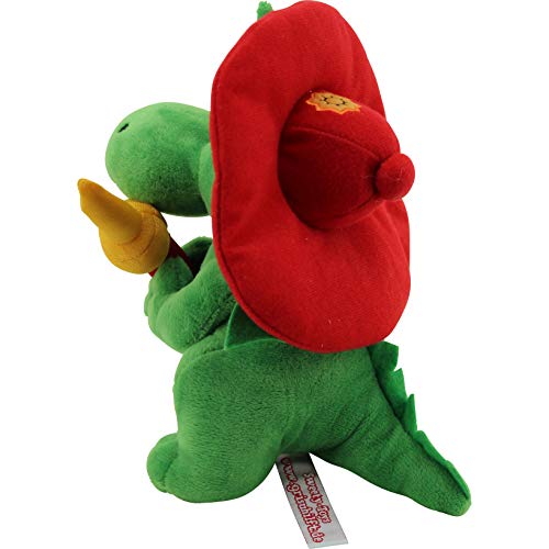 Sweety Toys 11025 Drache XL GRISU 20 cm mit Feuerwehrschlauch Feuerwehr Maskottchen Plüsch ca. 20 cm – Bild 5