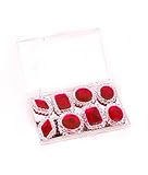 O'Creme Edible Diamond-Framed Gemstones for
