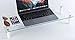 Mount-It! Glass Monitor Stand Laptop Stand, Ergonomic Desk Riser and Organizer, 22 Inches Wide Tempered Glass, 44 Lb Carrying Capacity (MI-7263)thumb 3