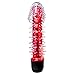 Oceantree adult sex toys waterproof Silicone G-spot Crystal single vibrator with Barbed for female masturbation color random