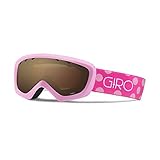 Giro Chico Snow Goggle 2016 - Kid's Pink/Magenta Dots with Amber Rose Lens