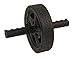 Dual Wheel Ab Exerciser, Black - Abdominal Rollout Training Equipment with Anti Slip Grips and Double Wheels
