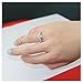 Seven And Eight S&E Women's Sterling Silver Crystal Finger Ring Wedding Ring Bridal rings