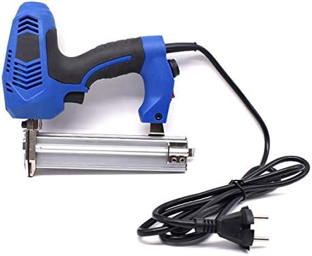 425K/F30 Electric Staple Gun, 220V 2 in 1 Electric Staple Gun U Nail Gun Straight Nail Gun Electric Power Tools Give Away Storage Box