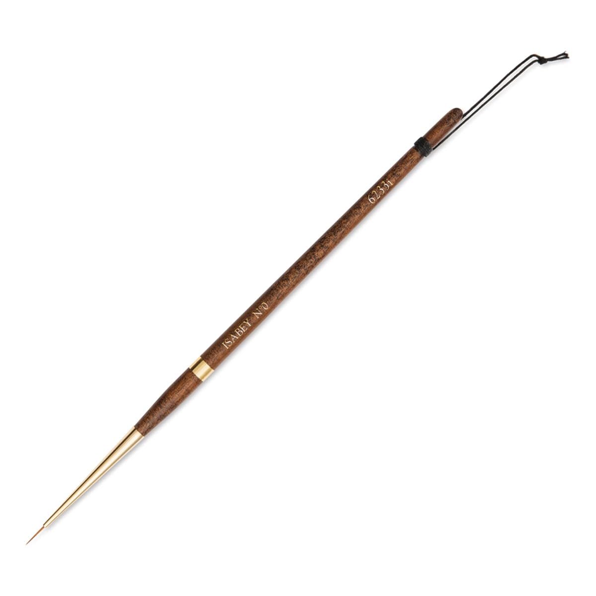 Isabey Brush, Long Round, Synthetic, Natural, 0