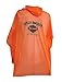Harley-Davidson B&S Unisex Waterproof Rain Poncho W/ Hood - Orange RP30264