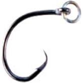 Mustad R39942NP Ringed Demon Offset Circle Hook, 3X Strong Size 5/0 7-Pack