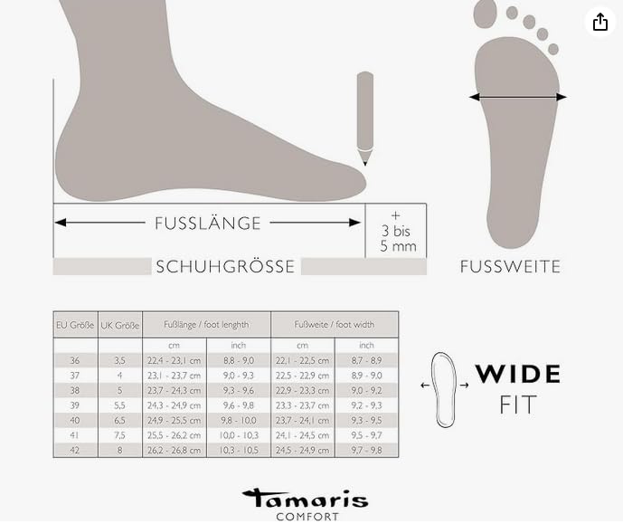 Tamaris 8-89501-42, Women's Pumps